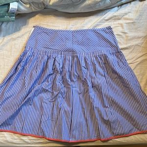 JCrew striped skirt